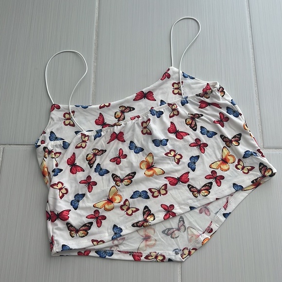 Butterfly crop top - Picture 2 of 2